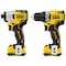 Dewalt Cordless Combination Kit, 2 Tools, 12V DC, Includes Batteries & Charger DCK221F2/DCB124 - alternate 7