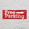 Signmission Free parking Right, 24 Inch x 72 Inch, Vinyl Banner B-72-30645 - alternate 3