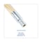 Boardwalk Metal Tip Threaded Hardwood Broom Handle, 0.94in dia x 60in, Natural BWK136 - alternate 6
