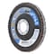 Norton Abrasives Flap Disc, Zirconia Alumina, 4 1/2" dia 77696090082 - alternate 2