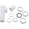 Do It Best 1-1/2'' Wht Polypropylene End Outlet Tee DIB66-8W - alternate 1