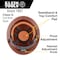 Klein Tools Full Brim Hard Hat, Polymer-Fiber, Nylon, POM, 6-Point Point Ratchet, Imitation Wood 60452 - alternate 2