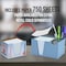 Acrimet Desktop Organizer Pencil, Pen, Paper, Clip, Caddy Holder (Plastic) (Paper Included) (Blue Color) 954.AO - alternate 5