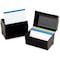 Oxford Plastic Index Card Box, 3 x 5, Black, PK6 01351 - alternate 1