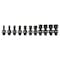 Sunex 1/4" Drive Univ Mag Impact Socket Set, 12 pcs 1825 - alternate 3