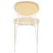 Leisuremod Euston Dining Chair with Velvet Seat and White Steel Frame in Beige ECW17BG - alternate 6