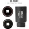 Neiko 0.5 in Drive 12-Point CrMo Steel Deep Impact Socket, 38 mm Size 02528A - alternate 2