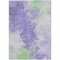 Homeroots 8' X 10' Lavender Mint Green And Ivory Abstract Washable Indoor Outdoor Area Rug 617404 - alternate 4