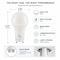 Euri Lighting A19 LED Bulb, 9W, 810 lm, 60W Eq., 3000K, GU24, CEC/JA8/Title 24, UL EA19-9W5000CG - alternate 3