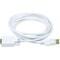 Monoprice CPU Cord, Displayport/VGA, 10ft, White 6020 - alternate 1
