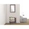 Homeroots 32in Brown Fabric and Steel Accent Chest With Two Shelves And Seven Drawers 470356 - alternate 2