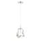 Euf Norah, Pendant, 13", Polished Nickel, Amber Glass 50248-032 - alternate 3