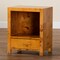 Bali & Pari Camira Modern and Contemporary Natural Light Mappa Real Burl Wood 1-Drawer Nightstand 249-13922-ZORO - alternate 3