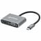 Manhattan - Strategic USB-C TO HDMI/VGA 4-IN-1 DOCKING CONVERTER WITH POWER DELIVERY 130691 - alternate 1