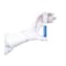 Ansell BioClean(TM), Disposable Gloves, 5.51 mil Palm, Nitrile, Powder-Free, 6, 200 PK, White BEXS - alternate 1