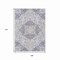 Homeroots 9' X 12' Lavender And Ivory Medallion Washable Indoor Outdoor Area Rug 617465 - alternate 3