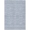 Homeroots 3' X 5' Sky Blue And Denim Blue Striped Washable Indoor Outdoor Area Rug 587962 - alternate 4