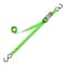 Smartstrap Tie-Down, Ratchet, 1 in W, 10 ft L, Steel, Green, 300 lb, S-Hook End Fitting, Steel End Fitting 153 - alternate 2