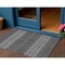 Homeroots 3' X 5' Gray Silver And Charcoal Tribal Washable Indoor Outdoor Area Rug 582566 - alternate 1