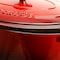 Crock-Pot Crock Pot Artisan 7 Quart Oval Enameled Cast Iron Dutch Oven in Scarlet Red 69147.02 - alternate 3