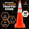 Xpose Safety 36 Inch Orange Traffic Cones with 6in and 4in Collars, DOT Approved, 12PK AOTC36-64-12-X - alternate 4