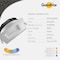 Goodlite LED Regress Square Slim - Recessed Downlight, RS6/28W/SQ/LED/5CCT, 2700/1750/950 Lumen, 28/18/10W G-20246 - alternate 7