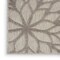 Homeroots 9' X 12' Gray And Silver Floral Indoor Outdoor Area Rug 564203 - alternate 6