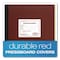 Tops Computation Notebook, Quadrille Rule (4 sq/in), Red Cover, (75) 11.75 x 9.5 Sheets 35126 - alternate 4