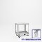 Pucel Heavy Duty Shop Truck, 30 in W x 18 in D x 33.5 in H, Two Shelves, Push Handle, Red 1830-DT-2S - alternate 1
