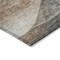 Homeroots 8' X 10' Khaki Black And Terra Cotta Abstract Washable Indoor Outdoor Area Rug 605828 - alternate 6