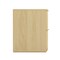 Manhattan Comfort Clive 22in Nightstand in Natural and Gold (2-Drawer) NS1560-1 - alternate 2