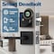 Wrightmaster 3 in 1 Aluminum Smart Lock Deadbolt with App Biometric Door Knob, Keyless Entry Door Lock, in Black ZR-B1 - alternate 5