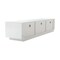 Homeroots 84in White Enclosed Storage TV Stand 473287 - alternate 2
