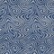 Homeroots 5' X 8' Navy Blue And Gray Abstract Washable Indoor Outdoor Area Rug 599821 - alternate 4