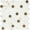 Daltile Uptown Glass 1in Hexagon Mosaic, 16.92 SQFT Per Carton, 18PK UP271HEXMS1P - alternate 2