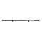 Exposed Rack 51 Length With Square Holes Textured Black Single Mid Bar 8-00-9702-BK - alternate 1