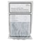 Simple Spaces Shower Curtain Pin, Snap-Fit, Zinc, Sliver, For: Shower Liners and Curtains PMB-007 - alternate 2