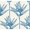 York Wallcoverings Bird of Paradise Blue Wallpaper TC2671 - alternate 1