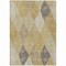 Homeroots 5' X 8' Wheat Taupe And Ivory Argyle Washable Indoor Outdoor Area Rug 613742 - alternate 3