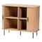 Baxton Studio Lucia Storage Cabinet with Tambour Doors 262-13790-ZORO - alternate 6