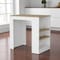 Homeroots 36in Oak and White Wood Kitchen Island With Storage 526160 - alternate 3