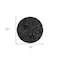 Homeroots Into the Abyss II 32" X 32" Black Geometric Wood Circle Hanging Dimensional Sculpture 608658 - alternate 3