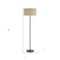 Homeroots 59" Bronze Two Light Traditional Shaped Floor Lamp With Brown Rectangular Shade 526261 - alternate 3
