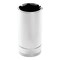 Perform Tool Socket 1/2 In Drive; 11/8 In; Standard; Deep Socket; 6 Point; Polished Nickel Chrome Plated W32336 - alternate 1