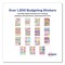 Avery Budgeting Planner Stickers, Budget Theme, Assorted Colors, PK1224, 1224PK 6788 - alternate 4