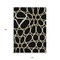 Homeroots 10' X 14' Black Ivory And Beige Abstract Washable Indoor Outdoor Area Rug 600521 - alternate 2