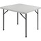 Lorell Ultra-Lite Banquet Folding Table, 29" x 36" x 36", 600 lb Capacity, White LLR60328 - alternate 1