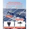 Vevor Solar Panel Cleaning Kit Water Fed Pole Kit 15 ft with Brush and Squeegee LW5-4.6M(55CM)-US - alternate 3