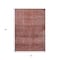 Homeroots 3' X 5' Pink And Ivory Geometric Washable Indoor Outdoor Area Rug 630507 - alternate 4