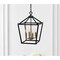 Jonathan Y Pagoda 12" 4-Light Classic Traditional Metal Cage Lantern LED Pendant, Oil Rubbed Bronze/Brass Gold JYL7436D - alternate 4